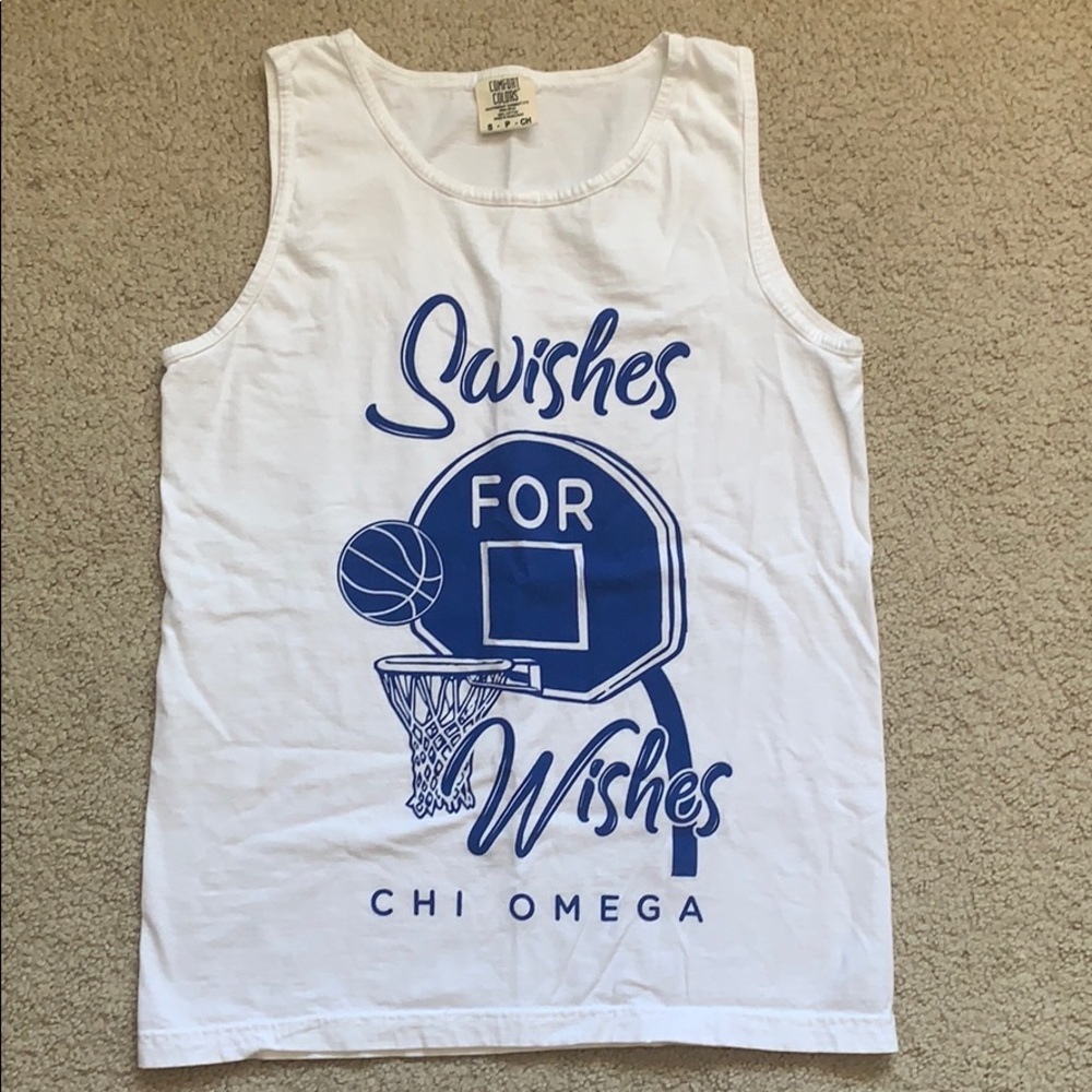 Comfort Colors Chi Omega Tank